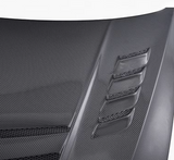 VOLKSWAGEN GOLF (GTI R MK7/7.5) VRS-STYLE CARBON FIBER HOOD