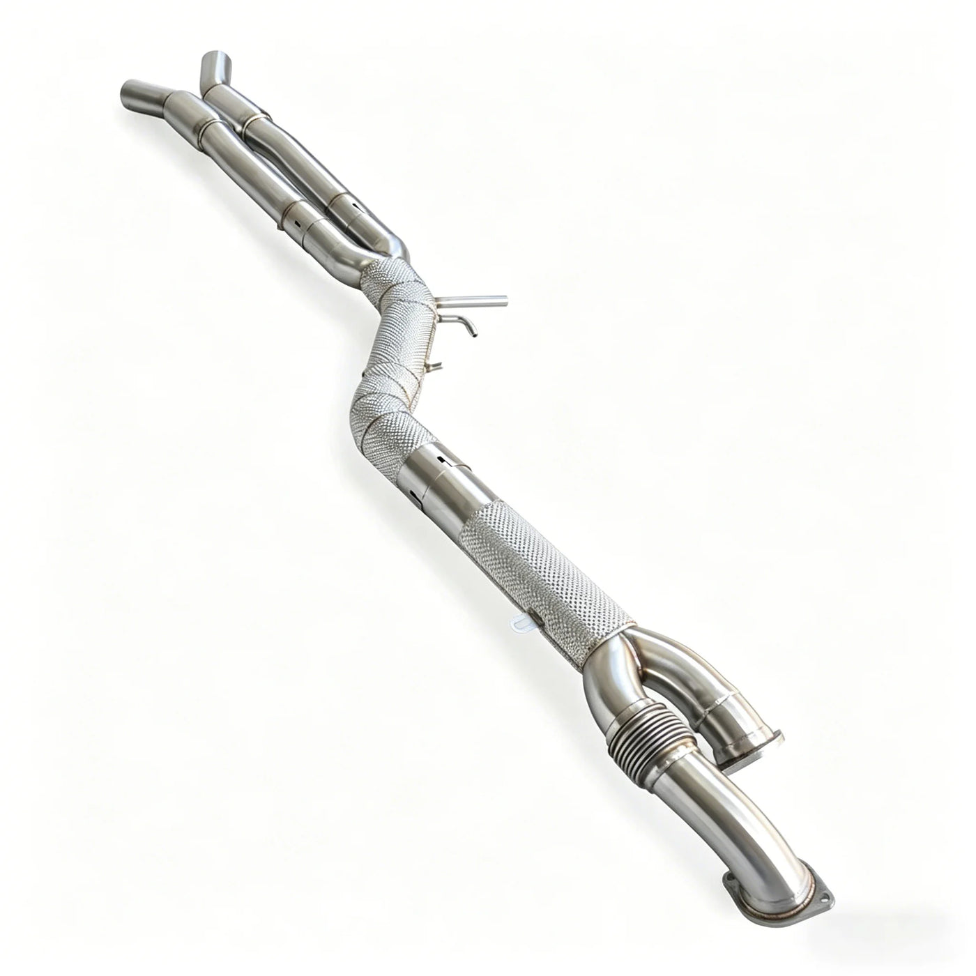 BMW S58 (G80/G81 M3, G82/G83 M4) 3.5" BIG SINGLE MIDPIPE WITH HEAT-SHIELD