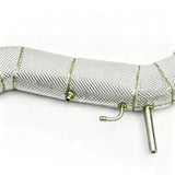 BMW S58 (G80/G81 M3, G82/G83 M4) 3.5" BIG SINGLE MIDPIPE WITH HEAT-SHIELD