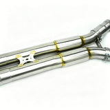 BMW S58 (G80/G81 M3, G82/G83 M4) 3.5" BIG SINGLE MIDPIPE WITH HEAT-SHIELD